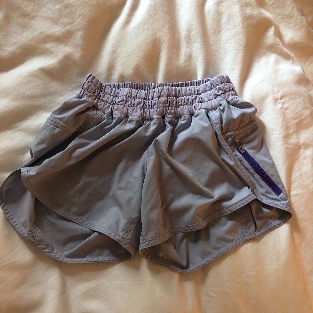 Lavender Lululemon Tracker Shorts size 4